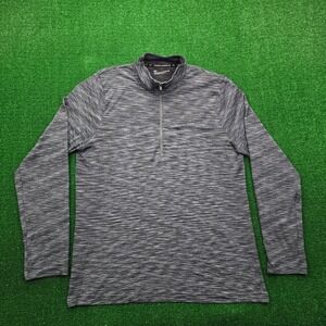 Under Armour Shirt Mens XL‎ Gray 1/4 Zip Pullover Athleisure Athletic Casual